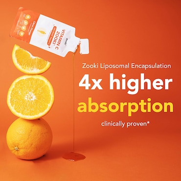 Zooki Vitamin C 1000mg 15ml 30 Sachets image 2