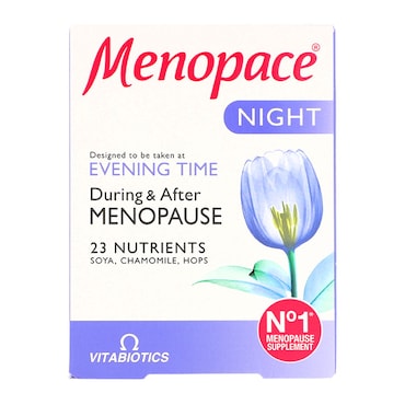 Vitabiotics Menopace Night 30 Tablets image 1