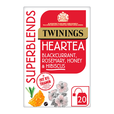 Review of Twinings Superblends Heartea 20 Tea Bags