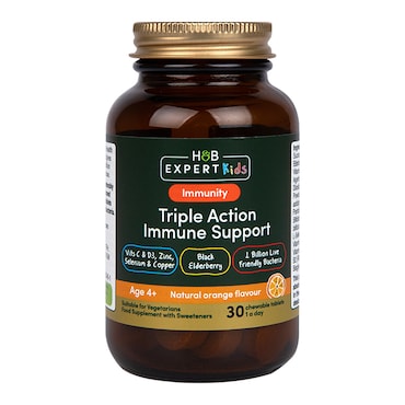 H&B Expert Kids Triple Action Immunity Support 30 Chewables image 1