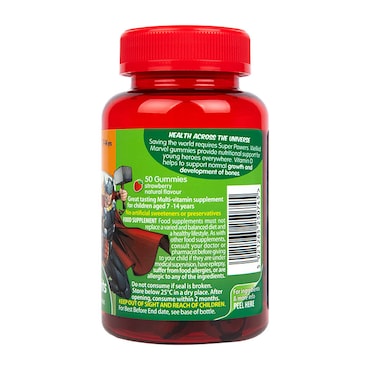 Vitabiotics Wellkid Marvel Multi-Vitamin 7-14 years 50 Vegan Soft Jellies image 3