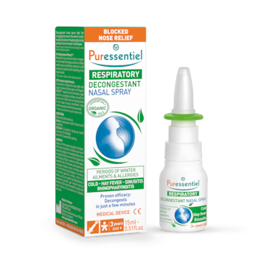 Puressentiel Respiratory Decongestant Nasal Spray 15ml