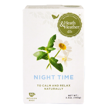 Review of Heath & Heather Night Time 50 Tea Bags