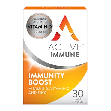 Active Immune immunity Boost Daily 30 Capsules image 1