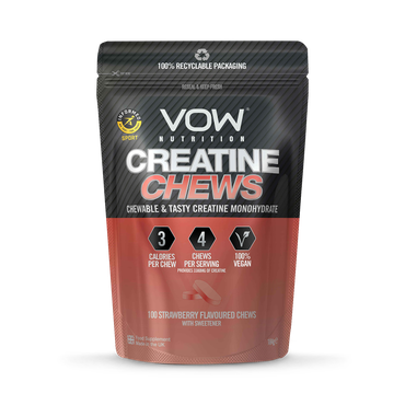 Vow Nutrition Creatine Chews Strawberry 100 Chews
