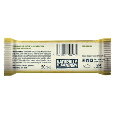 TREK Smooth Lemon Protein Flapjack 50g image 2