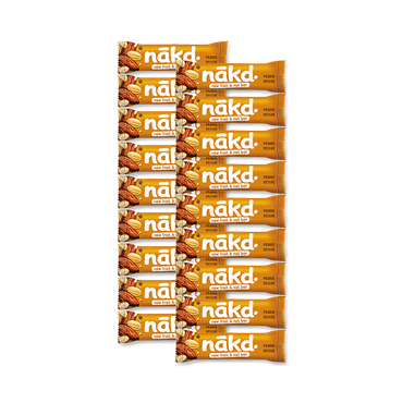 Nakd Raw Fruit & Nut Peanut Delight Bars 18x 35g