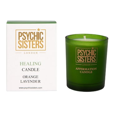 Psychic Sisters Healing Mini Candle 45g image 1