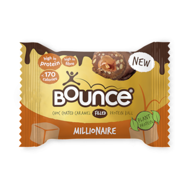 Bounce Dipped Chocolate Caramel Millionaire Plant Protein Ball 40g image 1