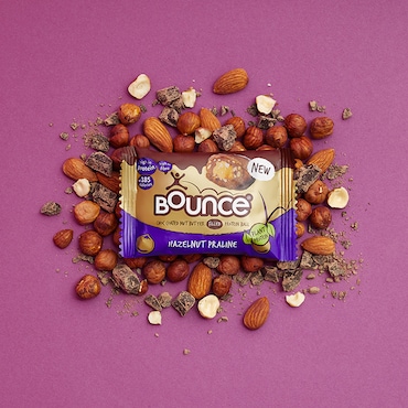 Bounce Dipped Chocolate Hazelnut Praline Plant Protein Ball 40g image 4