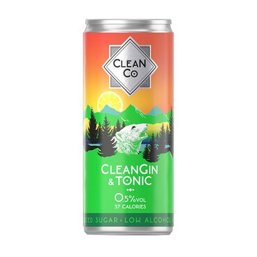 CleanGin & Tonic 250ml