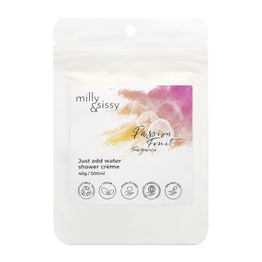 milly&sissy Zero Waste Passion Fruit Shower Crème 500ml image 1