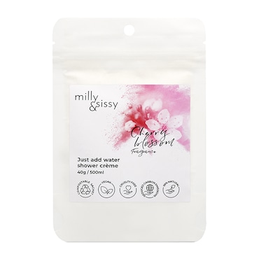 milly&sissy Zero Waste Cherry Blossom Shower Crème 500ml image 1