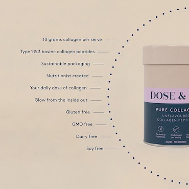 Dose & Co Collagen Peptides Unflavoured 200g image 2