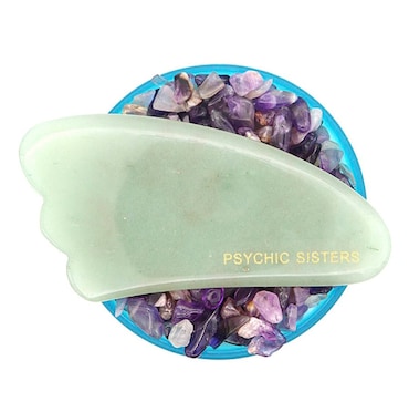 Psychic Sisters Aventurine Gua Sha Facial Wand image 1