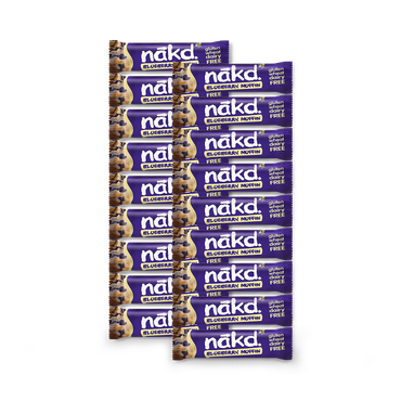 Nakd Raw Fruit & Nut Blueberry Muffin Bars 18 x 35g