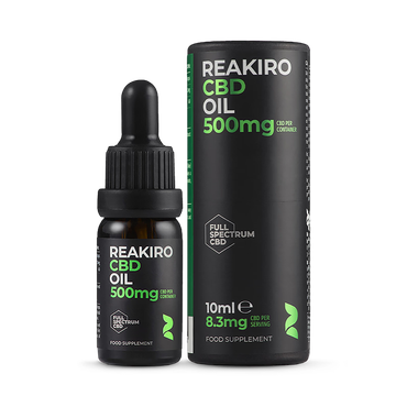 Review of Reakiro CBD Oil 500mg 10 ml