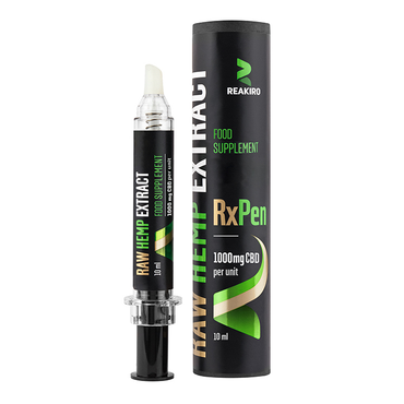 Reakiro Raw Hemp Extract RxPen 1000mg 10ml