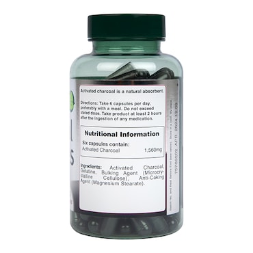 Holland & Barrett Activated Charcoal 120 Capsules image 3