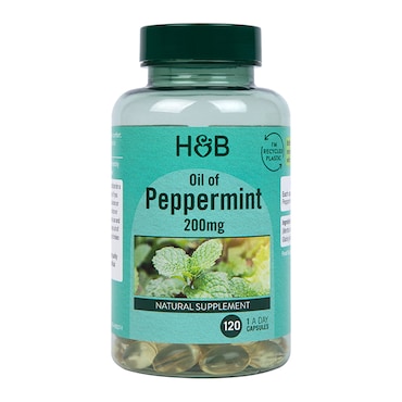 Holland & Barrett Oil of Peppermint 120 Capsules image 1