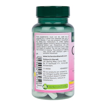 Holland & Barrett Calcium + Magnesium & Vitamin D 60 Tablets image 2
