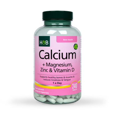 Holland & Barrett Calcium Magnesium Vitamin D & Zinc 240 Tablets