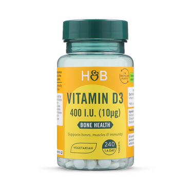 Holland & Barrett Vitamin D3 400 I.U. 10ug 240 Tablets