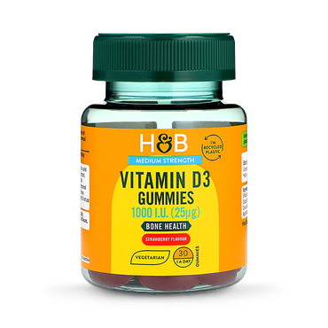 Holland & Barrett Vegetarian Vitamin D 1000 I.U. 25ug 30 Gummies