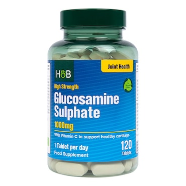 Holland & Barrett Glucosamine Sulphate 1000mg 120 Tablets image 1