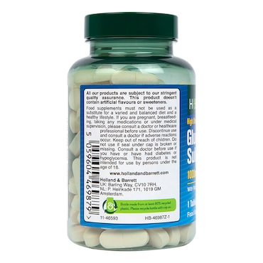 Holland & Barrett Glucosamine Sulphate 1000mg 120 Tablets image 3