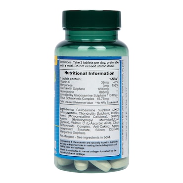 Holland & Barrett High Strength Glucosamine Sulphate & Chondroitin 60 Tablets image 3