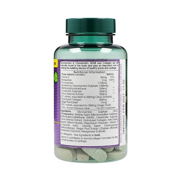 Holland & Barrett Max Strength Glucosamine & Chondroitin 90 Tablets image 2