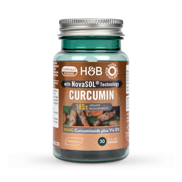 Holland & Barrett Novasol Bio-available Curcumin & Vit D 30 Capsules