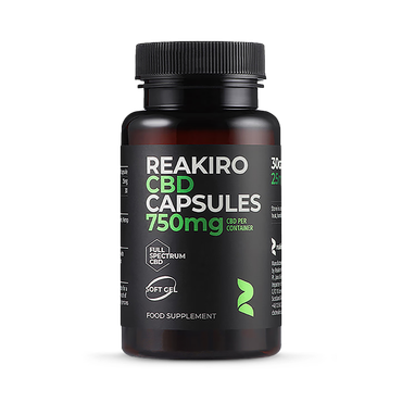Review of Reakiro CBD Gel 25mg 30 Capsules