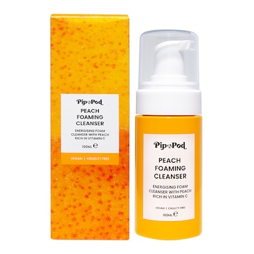 Pip & Pod Peach Foaming Cleanser 100ml image 1