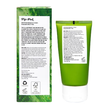 Pip & Pod Avocado, Pumpkin & Cactus Cleansing Balm 75ml image 2