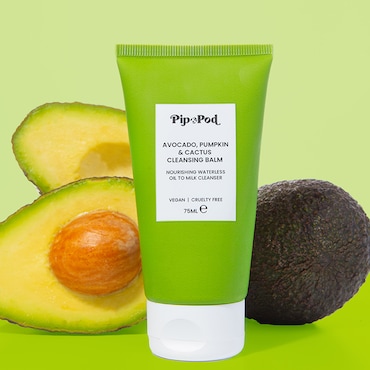 Pip & Pod Avocado, Pumpkin & Cactus Cleansing Balm 75ml image 4