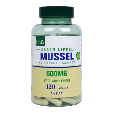 Holland & Barrett Green Lipped Mussel 120 capsules image 1