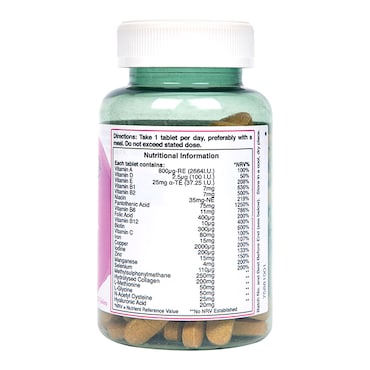 Holland & Barrett Hair Vitamins 120 Tablets image 3