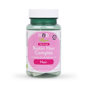 Holland & Barrett Biotin Hair High Strength Complex 30 Capsules