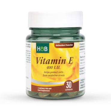 Holland & Barrett Synthetic Vitamin E 400iu 30 Capsules