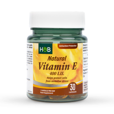 Holland & Barrett Natural Vitamin E 400iu 30 Capsules