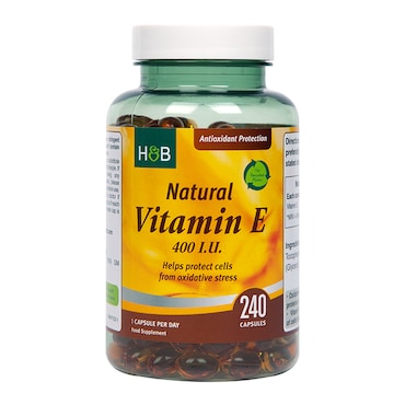 Holland & Barrett Vitamin E 400iu 240 Capsules image 1