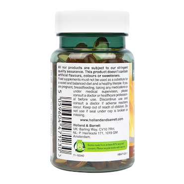 Holland & Barrett Vegan Natural Vitamin E 400IU 90 Capsules image 2