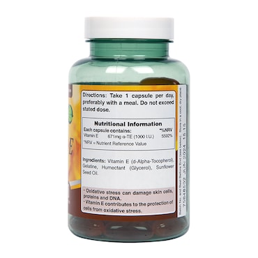 Holland & Barrett Vitamin E 1000iu 90 Capsules image 3