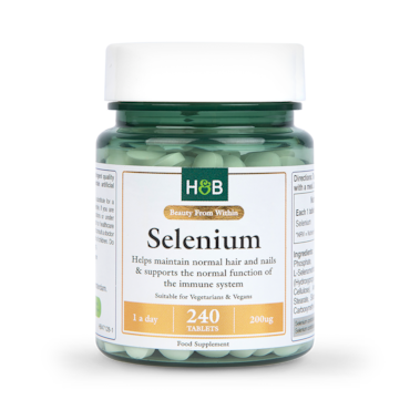 Holland & Barrett Selenium 200ug 240 Tablets