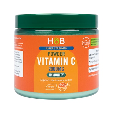 Holland & Barrett Vitamin C 2000mg 250g Powder image 1
