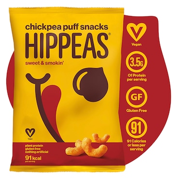 Hippeas Sweet & Smokin' Chickpea Puff Snacks 22g image 2