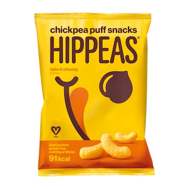 Hippeas Take it Cheesy Chickpea Puff Snacks 22g image 1