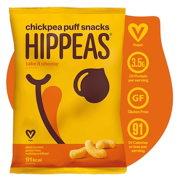 Hippeas Take it Cheesy Chickpea Puff Snacks 22g image 2